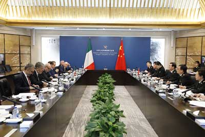 海关总署副署长赵增连会见意大利卫生部部长奥拉齐奥&middot;斯基拉奇