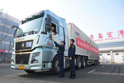 全国首批！&ldquo;TIR+保税&rdquo;新模式落地青岛