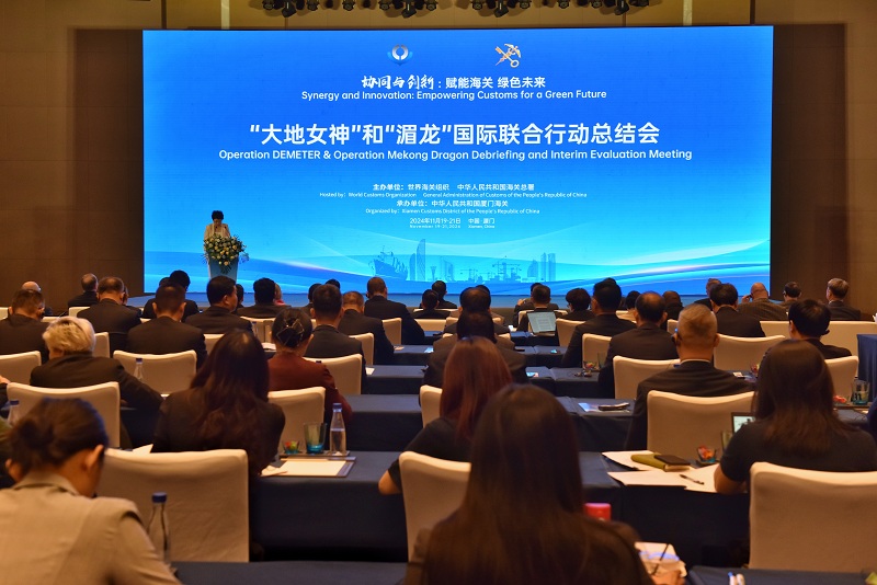 “大地女神”“湄龙”系列国际联合行动取得成果 海关联手打击固体废物和濒危物种走私 “大地女神”“湄龙”系列国际联合行动取得成果 海关联手打击固体废物和濒危物种走私