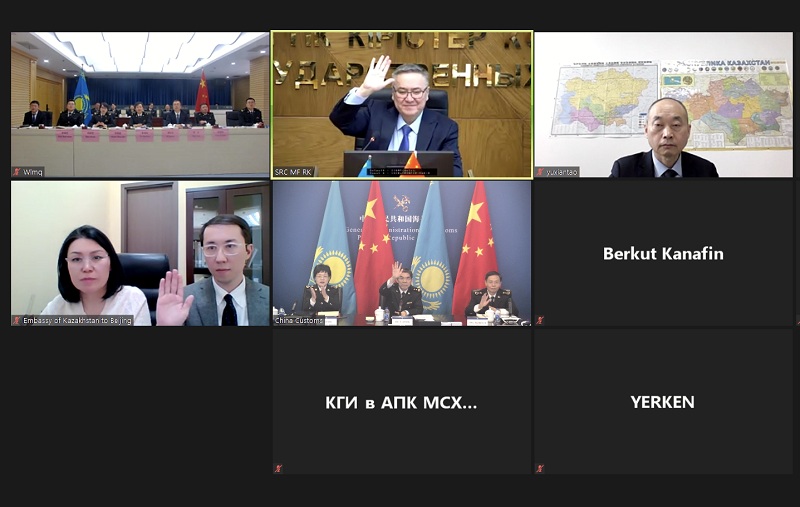 中哈合作委员会口岸和海关合作分委会第十三次会议以视频会议形式召开 中哈合作委员会口岸和海关合作分委会第十三次会议以视频会议形式召开