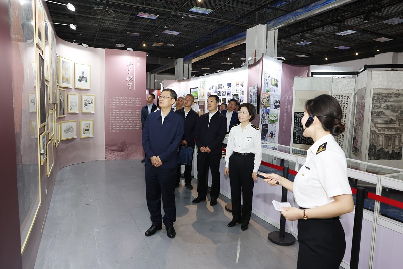 中央和国家机关工委分管日常工作的副书记郭文奇调研海关文化建设成果 中央和国家机关工委分管日常工作的副书记郭文奇调研海关文化建设成果