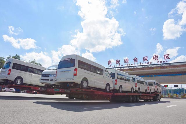 “贵州造”纯电车再出发!从贵安综合保税区出口尼泊尔 “贵州造”纯电车再出发!从贵安综合保税区出口尼泊尔