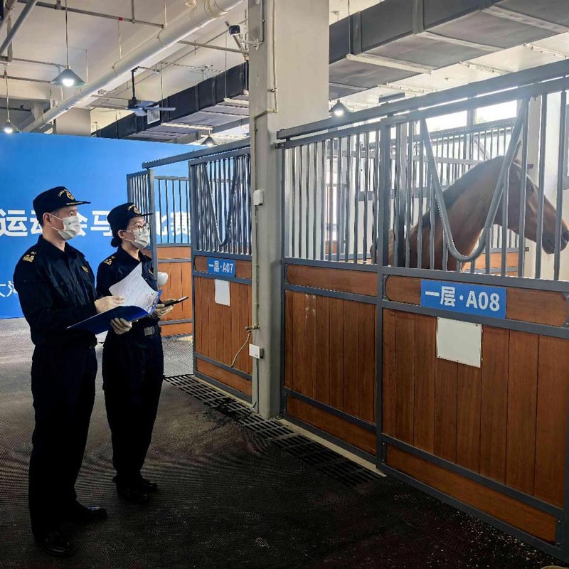 深圳海关属地口岸协同高效护航十五运会首批赛马兴奋剂检测样本通关 深圳海关属地口岸协同高效护航十五运会首批赛马兴奋剂检测样本通关