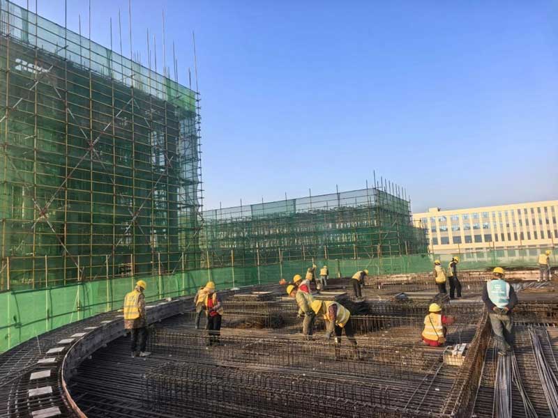 贵安综合保税区(马场产业新城、深贵产业园区)进出口粮油产业园建设现场 贵安综合保税区(马场产业新城、深贵产业园区)进出口粮油产业园建设现场