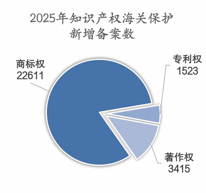2025年知识产权海关保护新增备案情况 统计 2025年知识产权海关保护新增备案情况 统计